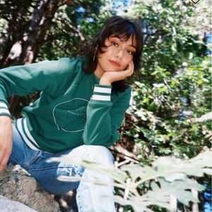 EUC RVCA Century Raglan Sweatshirt